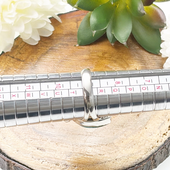 Sterling Silver 925 Turquoise Ring Size 9 Vintage Southwest Navajo Style New - Picture 12 of 12